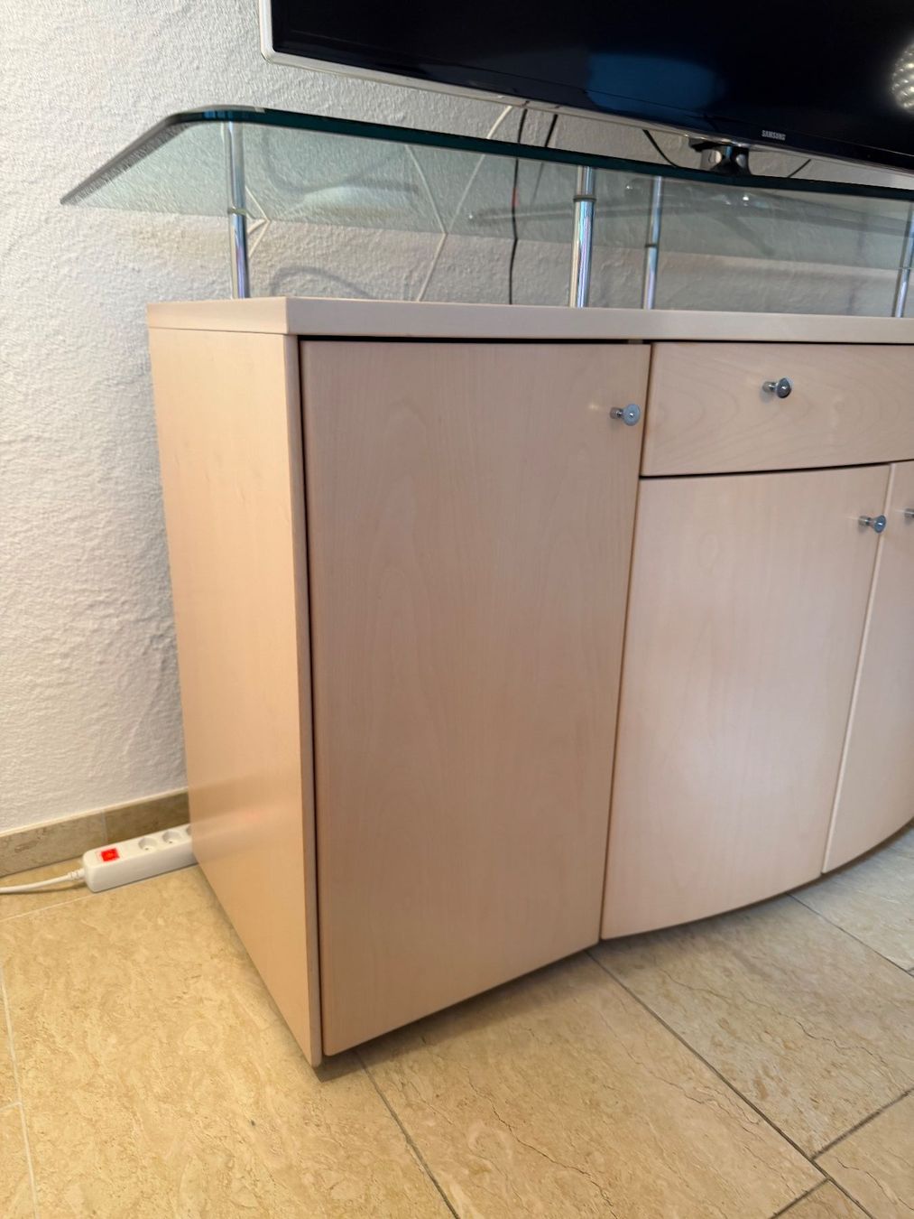 Kommoden: Sideboard Buche mit Glastop – Gebraucht aus Bremgarten AG von Mao-Rusta 2