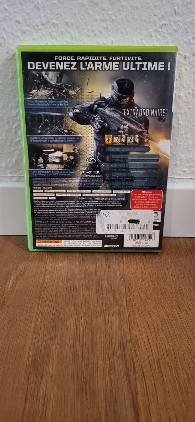 Microsoft Giochi: Xbox 360 - Crysis 2 – Usato da Münsingen venduto da DigitaleSpielecke 1