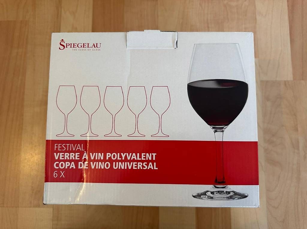 Bicchieri: Weingläser Spiegelau 6x - NEW – Nuovo e nell'imballaggio originale da Buchs SG venduto da bel_8bxl