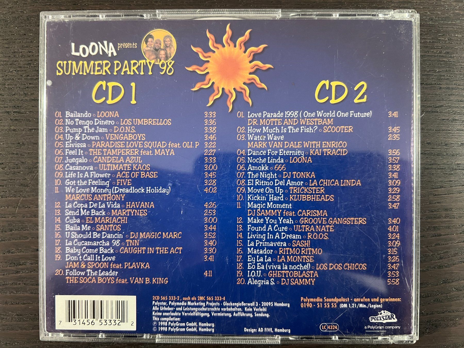CD: Loona Presents Summer Party 98 – Usato da Zürich venduto da MusikFreunde 1
