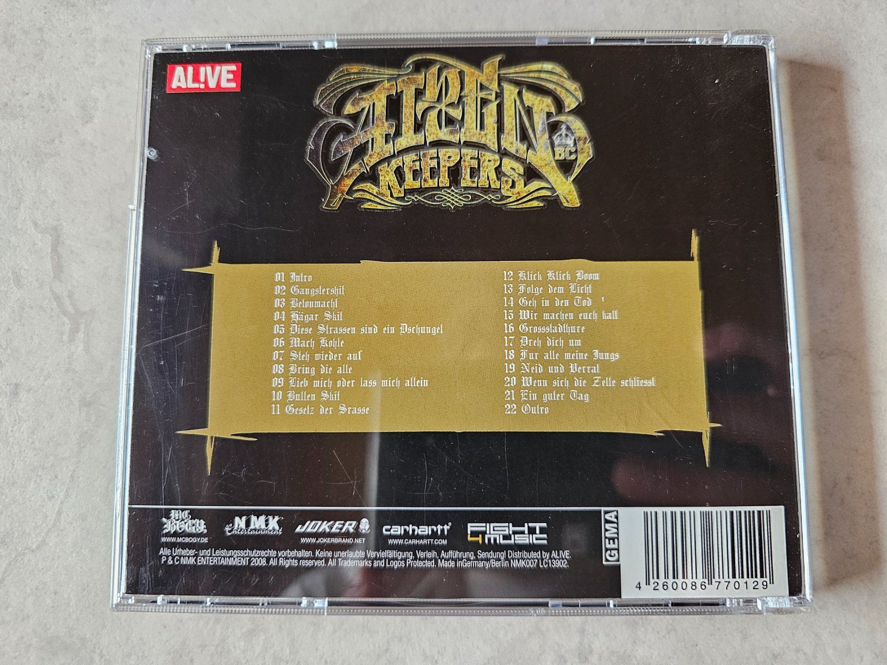 CD: MC Bogy  -  Atzenkeepers – Usato da Schneisingen venduto da backstore24 1