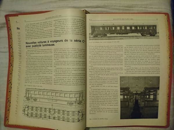 Libri: Bulletin CFF / Reliure de 1933 – Usato da Cortaillod venduto da signep 6
