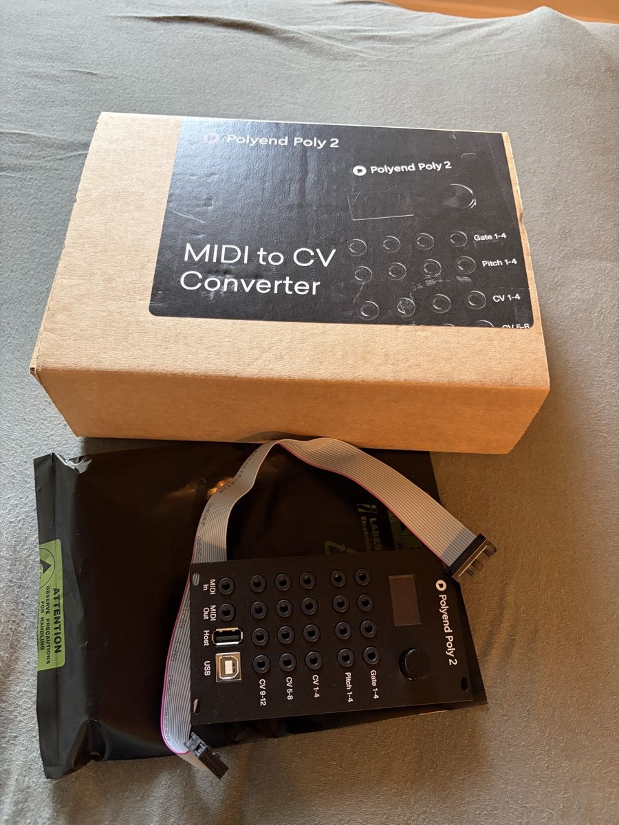 Strumenti musicali: Polyend Poly 2 Midi to cv converter – Usato da villarlod venduto da Oliviermagarotto 1