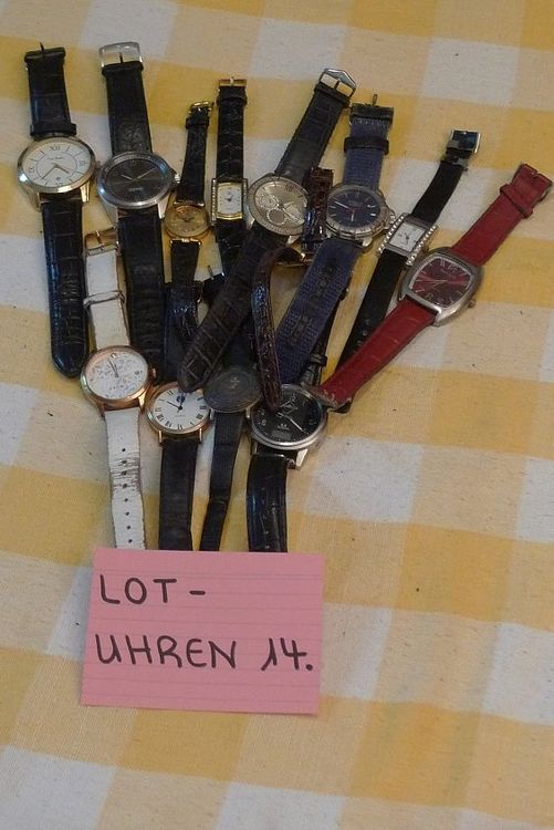 Orologi: LOT-UHREN 14. – Difettoso da Bern venduto da bn1640 4