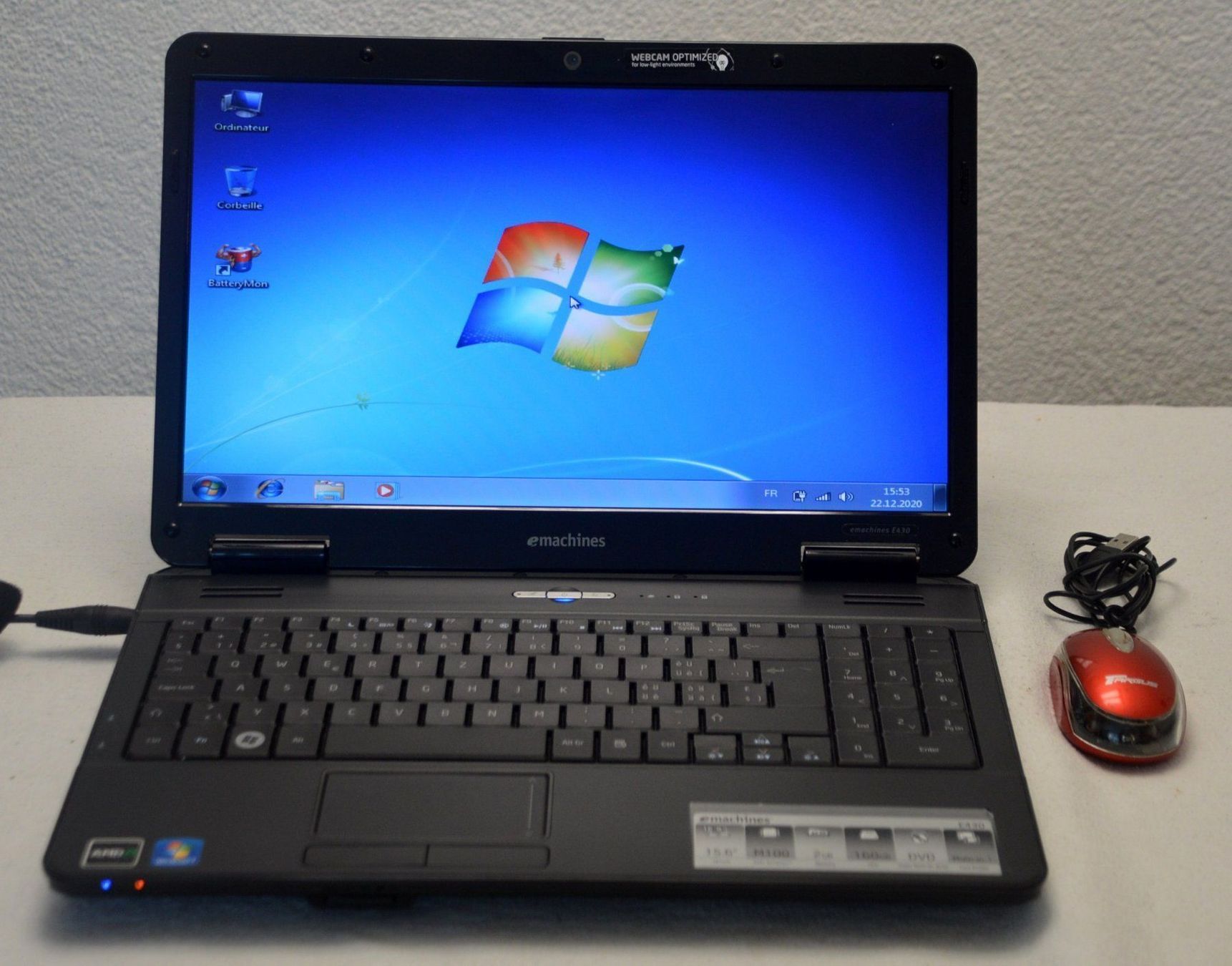 Notebooks: Laptop Emachines E430  15,8" – Gebraucht aus Collonges von arashee