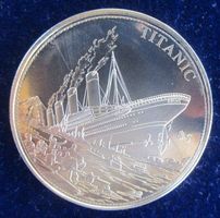 Medaille: Legenden der Seefahrt - TITANIC