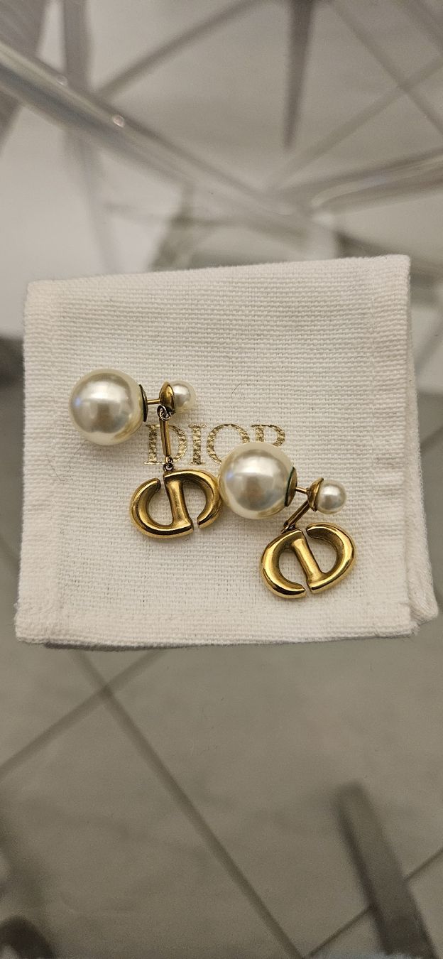 Dior Orecchini pendenti & Orecchini a lobo: Dior Perlen Ohrringe – Usato da Zürich venduto da roc_sm7z 1