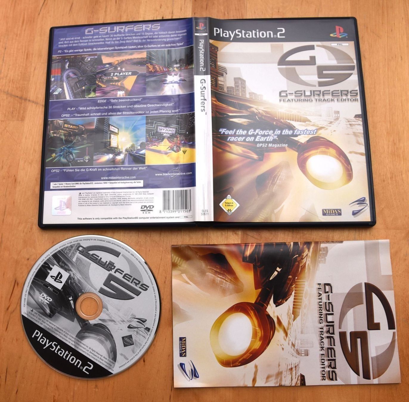 Giochi: G-Surfers (CIB) PS2 – Usato da Frenkendorf venduto da Fionchen