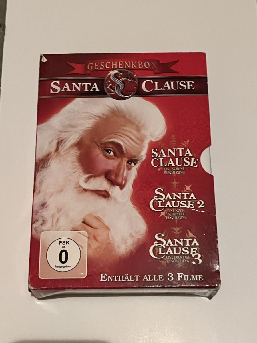 Tutti i DVDs: Santa Clause Trilogie DVD Box – Usato da Bern venduto da hispano74