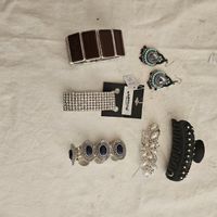 schmuck lotSet Armbänder Ohrringe Haarspangen 