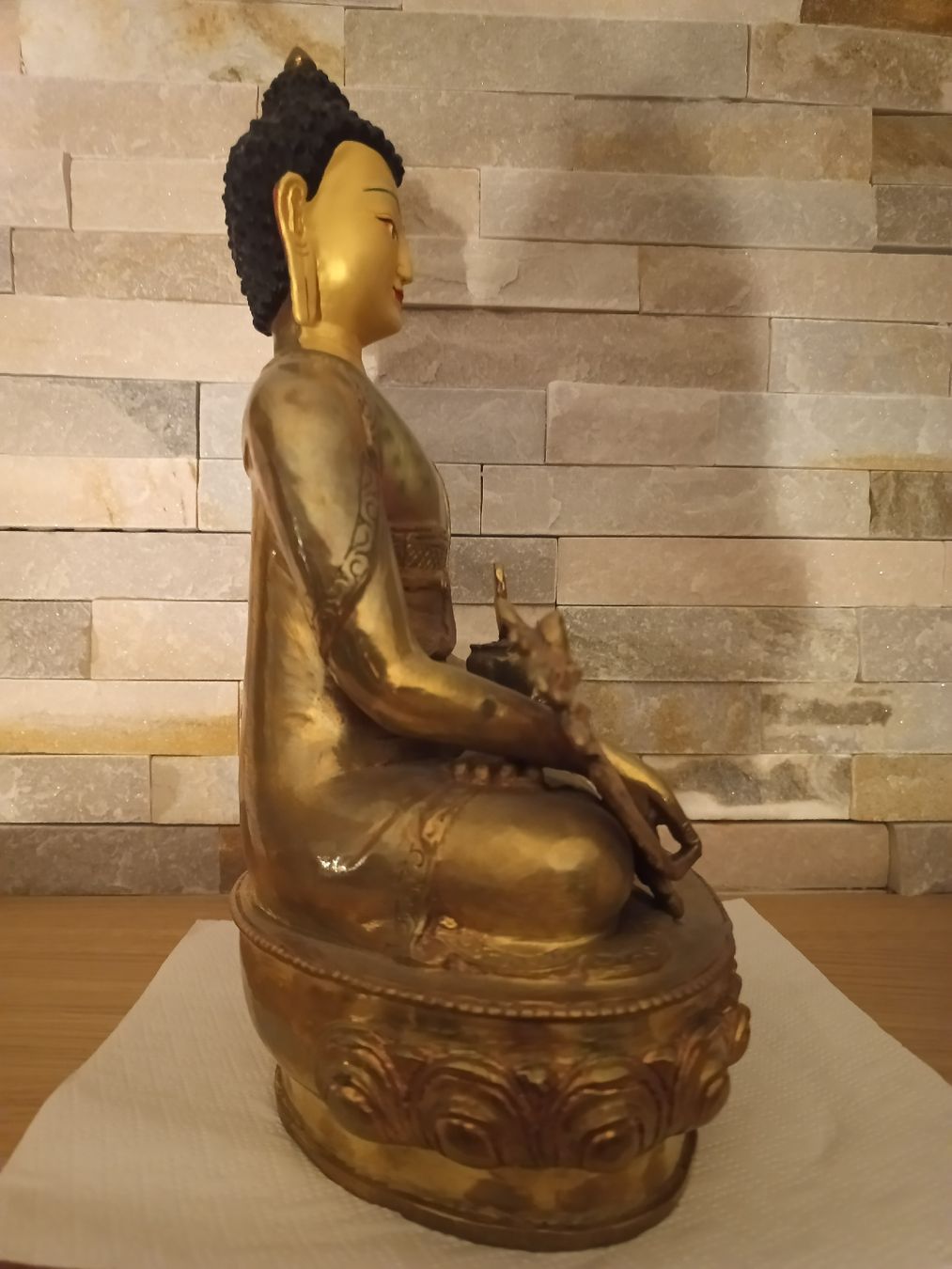Sculture & Statue: Grosse Medizin-Buddha-Statue Bronze – Usato da Nottwil venduto da Dorje67 1