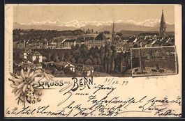 Litho Bern, Bärengraben, Gesamtansicht 
