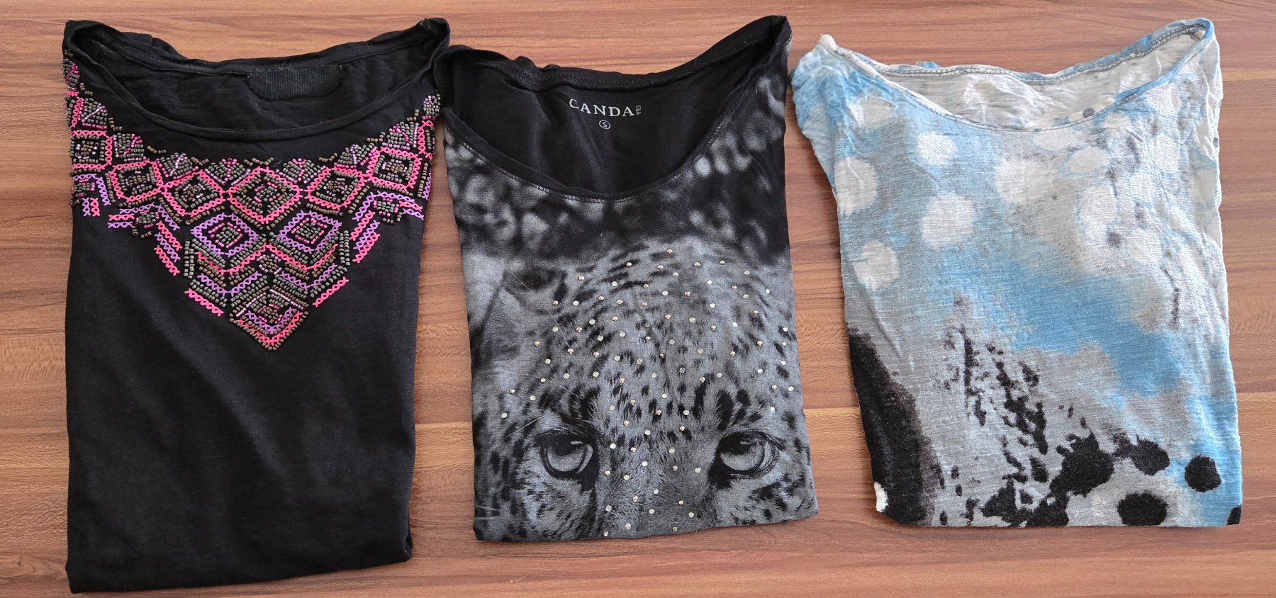 Lotti di vestiti: 3 T-Shirts Damen Grösse 36/38 – Usato da Adlikon b.Regensdf venduto da YvZi