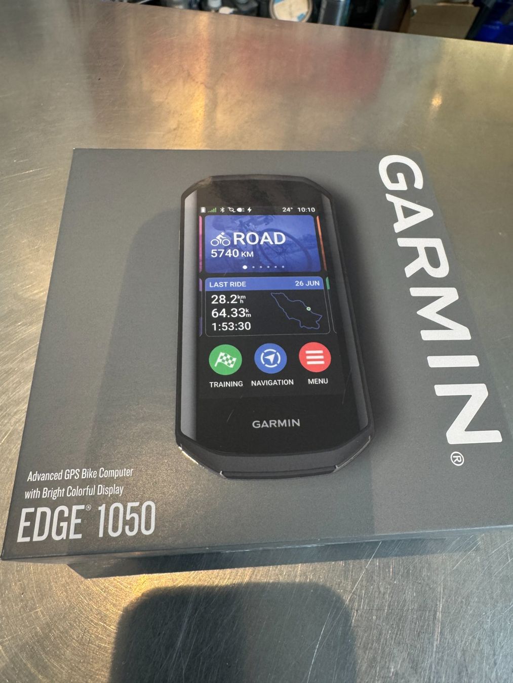 Garmin Computer & Strumenti di misurazione: Garmin Edge 1050 – Nuovo e nell'imballaggio originale da Zürich venduto da Velofabrik01