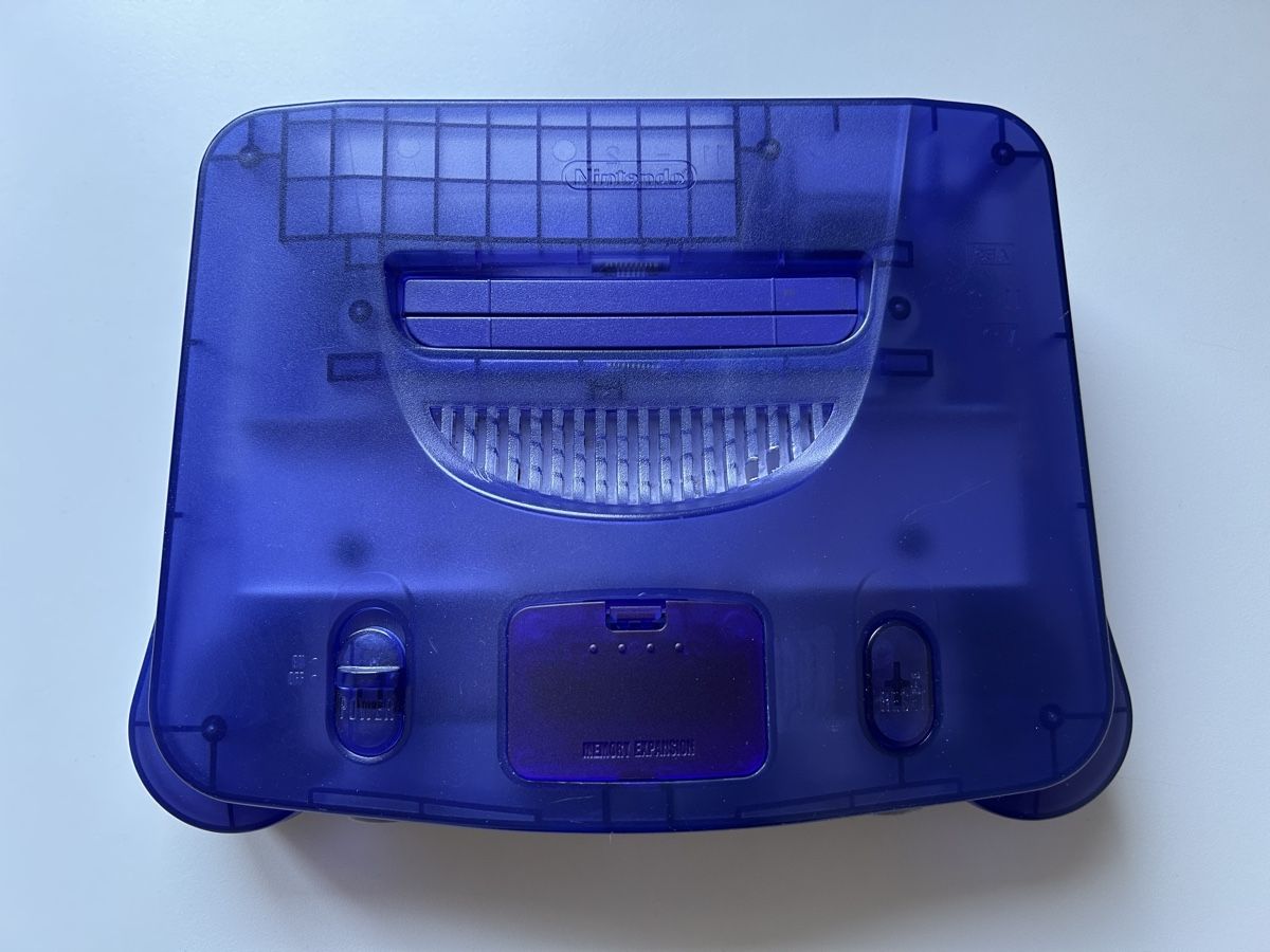 Nintendo Console: Nintendo 64 N64 Atomic Purple Konsole Selten – Usato da Belp venduto da retrovideogamers