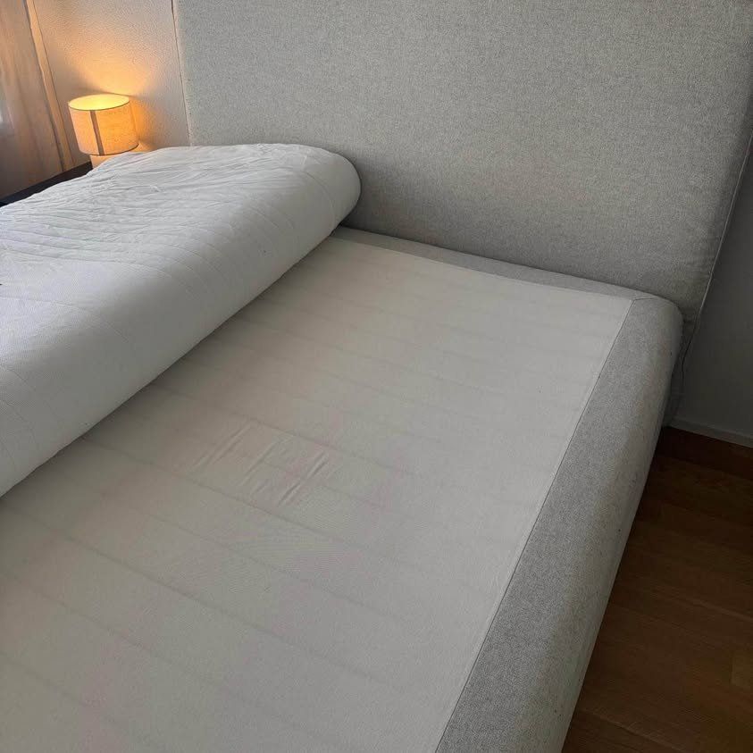 Ikea Letti: IKEA DUNVIK Bett mit TUSSÖY Memory-Foam-Topper + Matratze – Usato da Luzern venduto da SimBim5 2