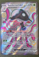 Pokemon card Toedscruel ex 213/091 shiny NM ENG PAF