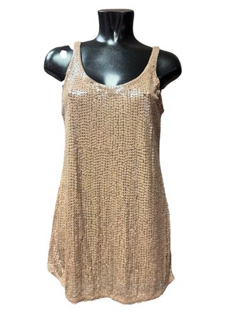 Schumacher Pailletten Top-Minikleid , Gr. S