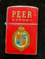 Vintage Feuerzeug "Peer Export" Made in Japan, 1960er Jahre