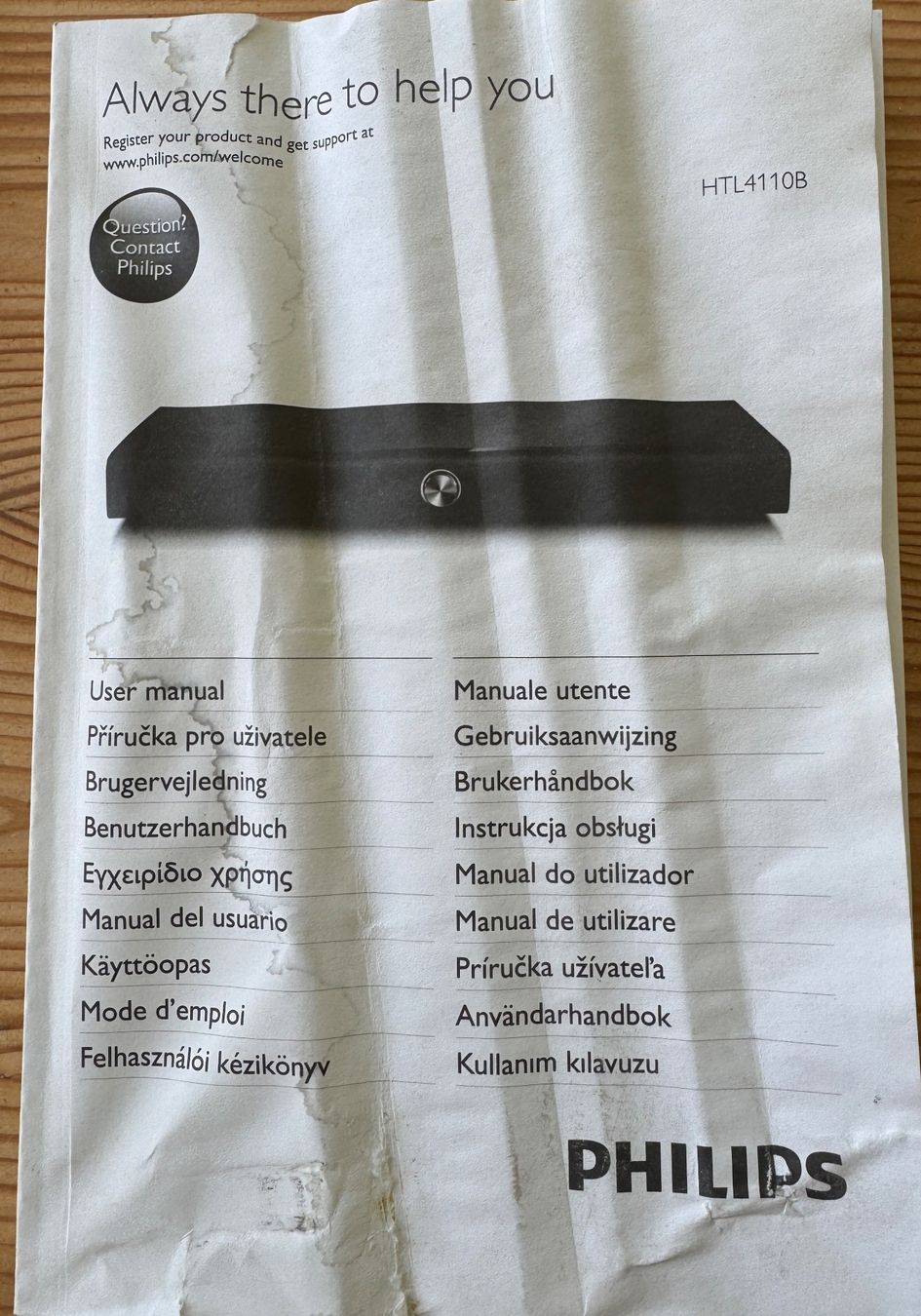 Philips Lautsprecher: Philips Soundbar – Gebraucht aus Bottmingen von Glaro 2