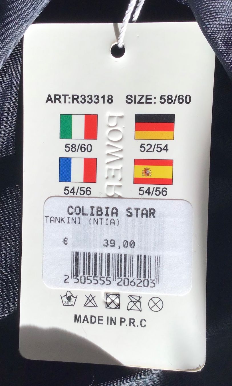 Costumi da bagno & Bikini: Tankini Gr. 48/50 – Nuovo e nell'imballaggio originale da Niederuzwil venduto da Mala 5