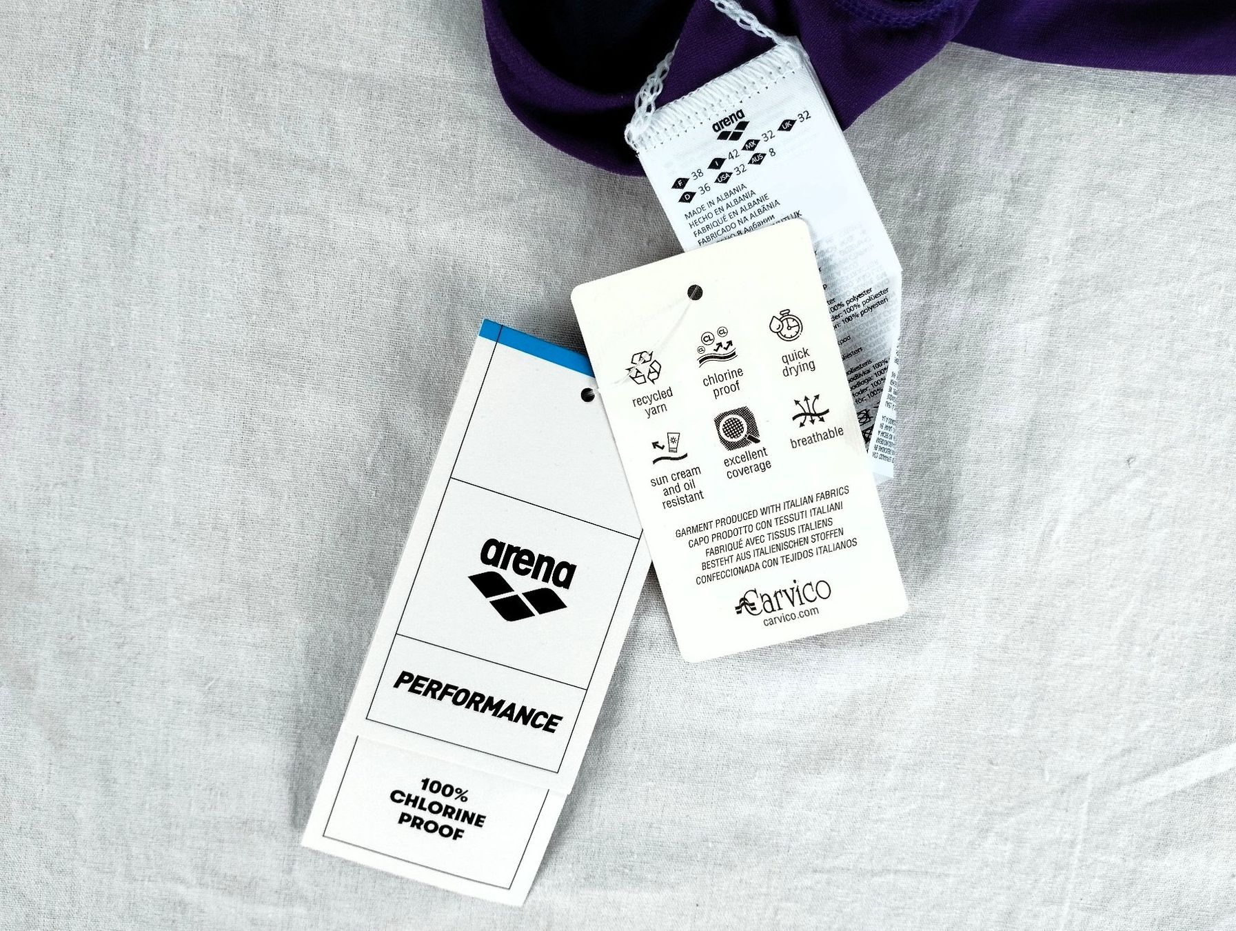 Arena Costumi da bagno & Bikini: ARENA Schwimmanzug violett Gr. 36 – Nuovo e nell'imballaggio originale da Schübelbach venduto da Restwert_Schubelbach 6