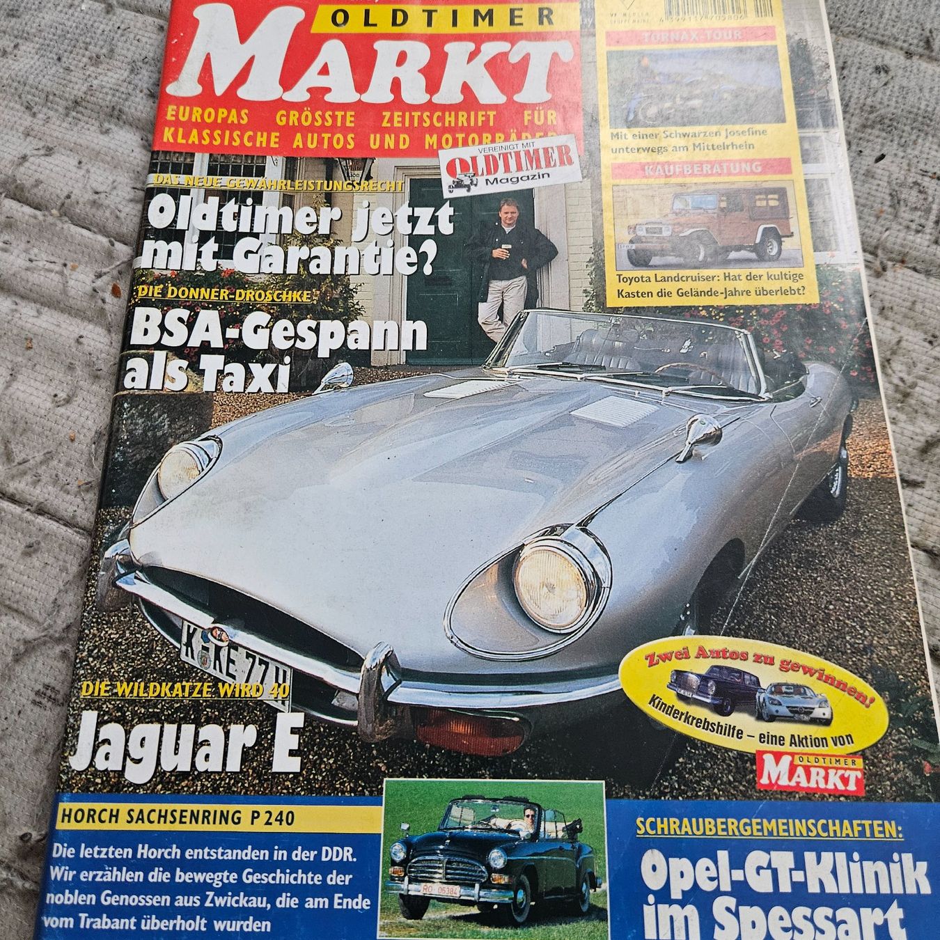 Toyota Accessori per altri veicoli: Oldtimer Markt /01 Land Cruiser Horch P240 E Type Tornax xx – Usato da Flawil venduto da sr1_f6st