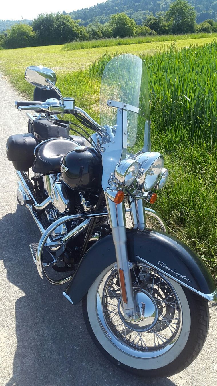 Harley-Davidson Chopper: Harley-Davidson FLSTNI Softail Deluxe – Usato da Böbikon venduto da Mondi2 2