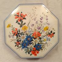 Schnebli Blechdose "Alpenblumen" / ±60er Jahre ab Fr. 8.-