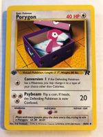 Porygon (unc.) Team Rocket 1st - NM - ab 1.-