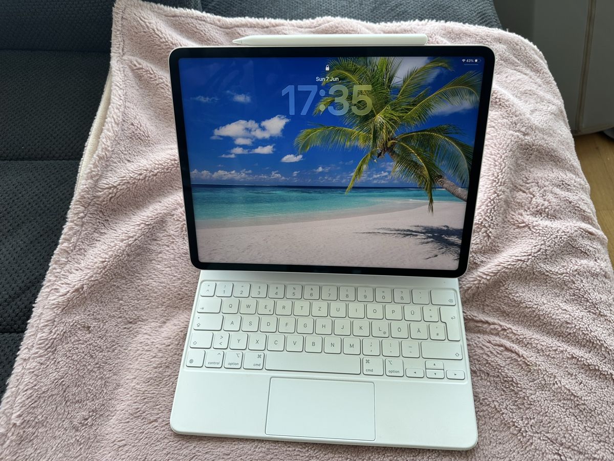Apple Tablet PC: Apple iPad Pro 12.9 M1 256GB + Magic Keyboard + Pencil – Usato da Zürich venduto da SabethMarini
