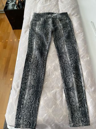The Kooples Skin Jeans Gr. 26 Schlangenmuster
