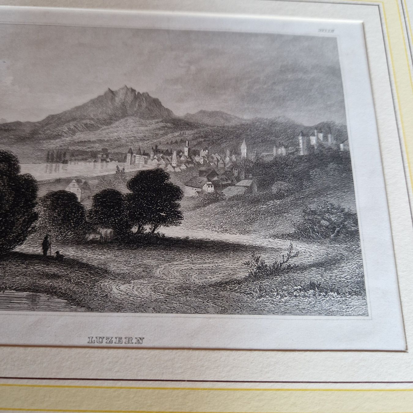 Incisioni: Luzern um 1850 – Usato da Ossingen venduto da Tannenbaum11 1