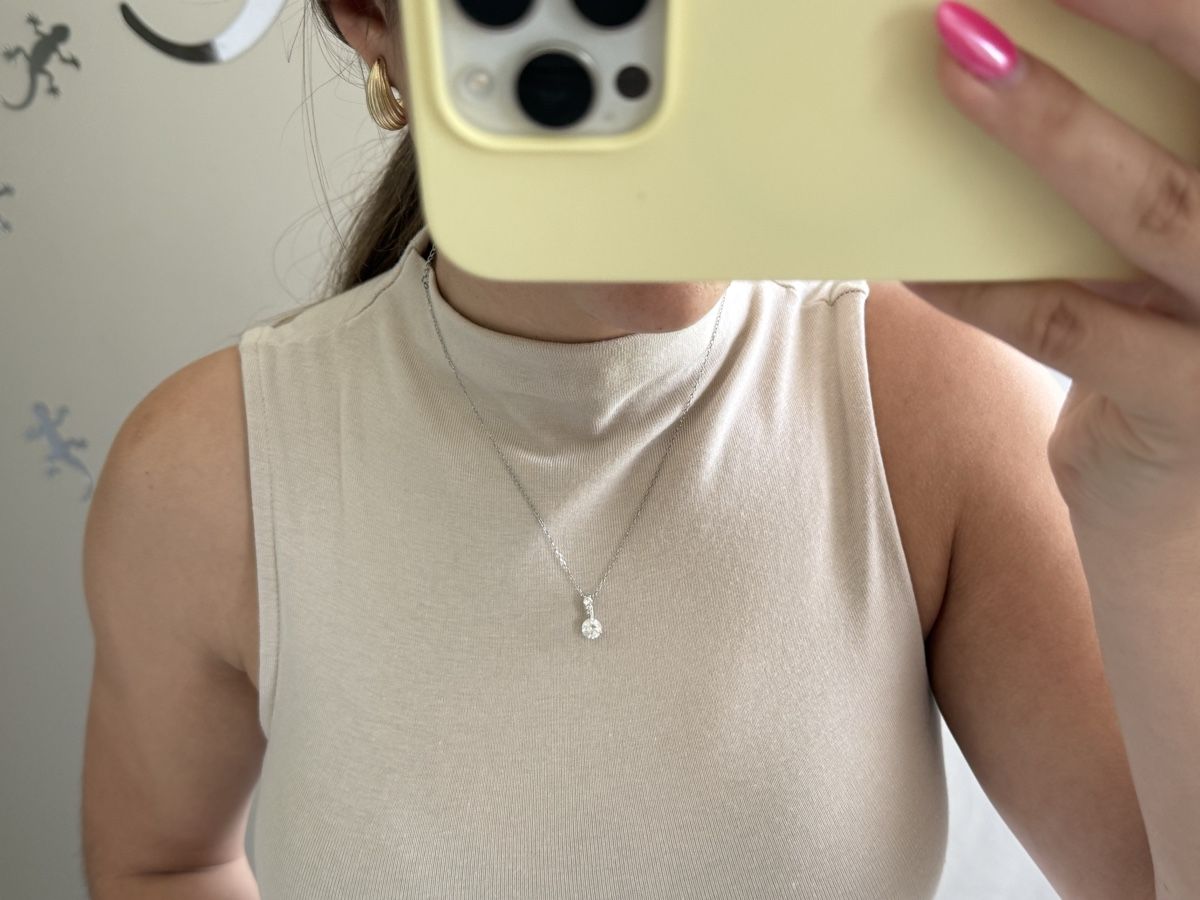 Swarovski Catenine: Swarovski Silberhalskette🤍 – Usato da Lyss venduto da joe_pp6z 3