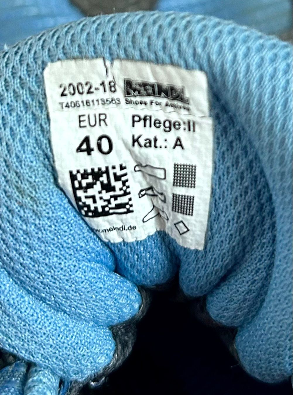 Meindl Scarpe da uomo: Meindl Wanderschuhe Trekkingschuhe Grösse 40 wasserabweisend – Usato da Zürich venduto da aboxi 4