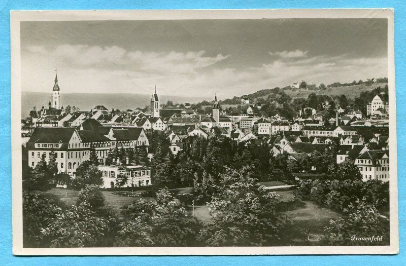 Cartoline postali: Frauenfeld 1936 – Usato da Opfikon venduto da cleocat-vb