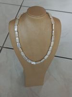 Elegante Perlen Halskette, Echtperlen. Mit Magnetverschluss
