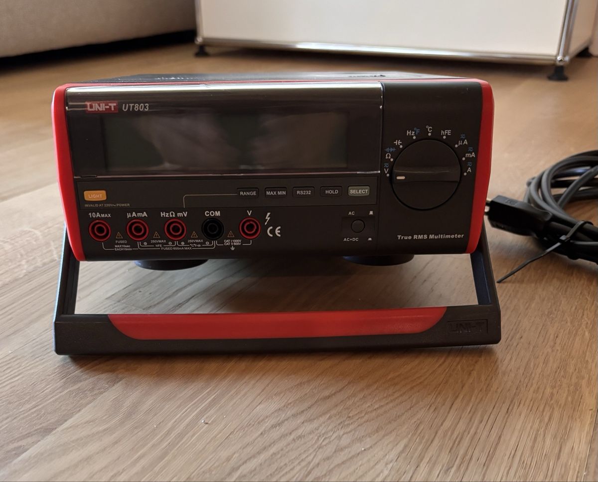 Messen: UNI-T UT803 - Professionelles Digital-/Tischmultimeter – Gebraucht aus Uster von tahu72 1