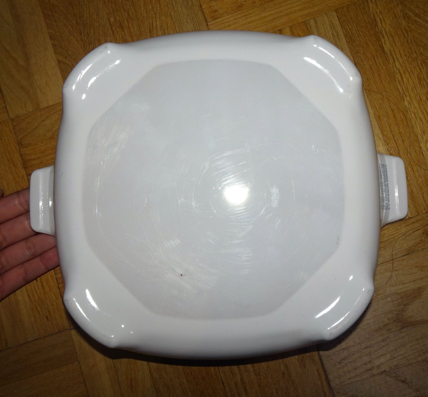 Piatti di portata: Plat à Gratin Carré Blanc - Corning Ware – Usato da Châtelaine venduto da fil_7lqg 2
