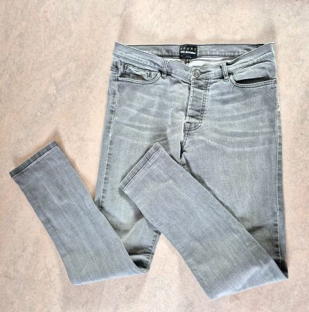 THE KOOPLES SPORT FIT 32 40 L JEANS GRAU HOSE , TOP ZU BLUSE