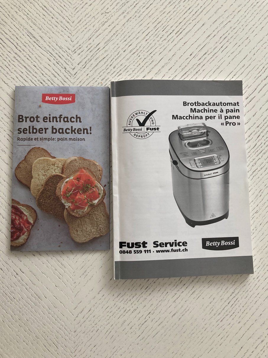 Betty Bossi Küchengeräte: Betty Bossi, Brotbackautomat Pro – Gebraucht aus Pfäffikon SZ von Etzelstuermer 7