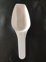 Lebensmittel Schaufeln 100ml, weiss, Plastik 10stück=10.-