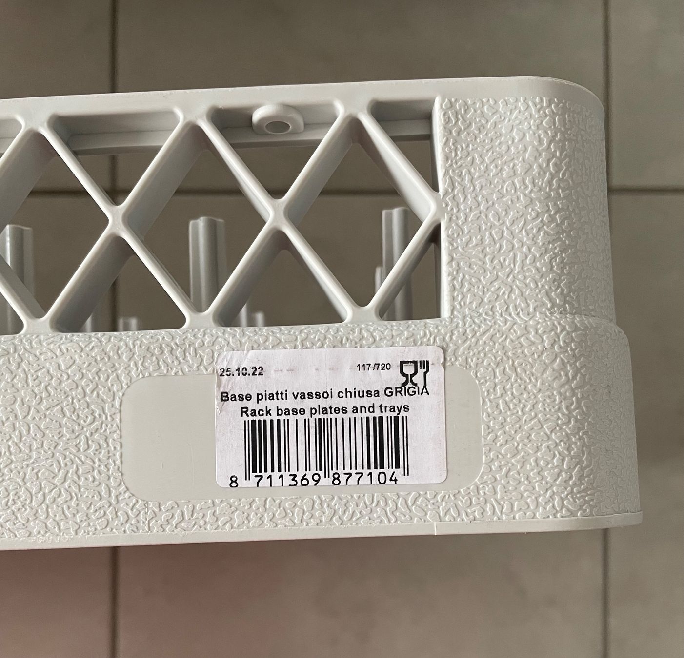 Geschirrspüler: Crestware Base for Plate & Tray Dish Rack, Standard, Silver – Neu (gemäss Beschreibung) aus Obergösgen von File75 3