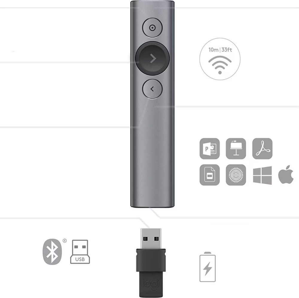 Logitech Fernbedienungen: Logitech Spotlight Presenter – Gebraucht aus Olten von Johanna316 1
