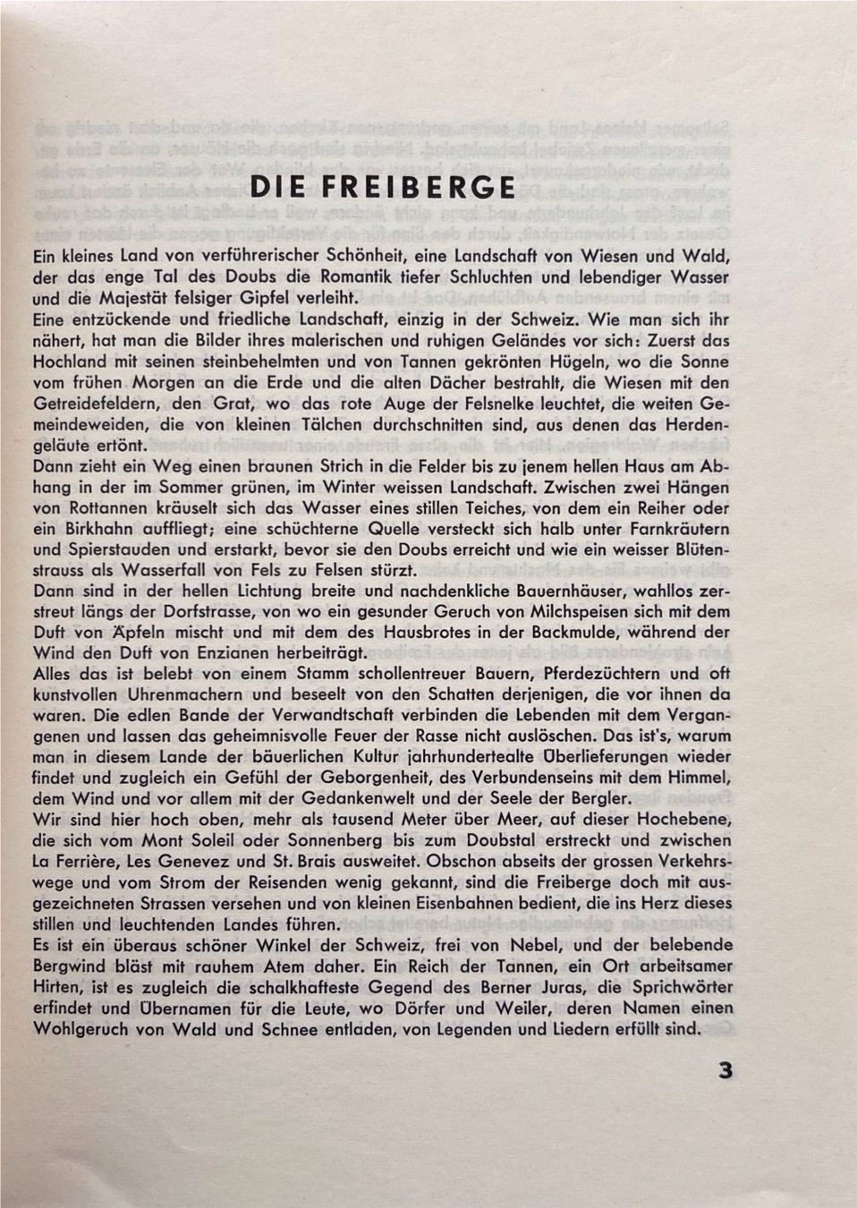 Libri: Beuret-Frantz J., Die Freiberge – Usato da Sarnen venduto da Livres 3
