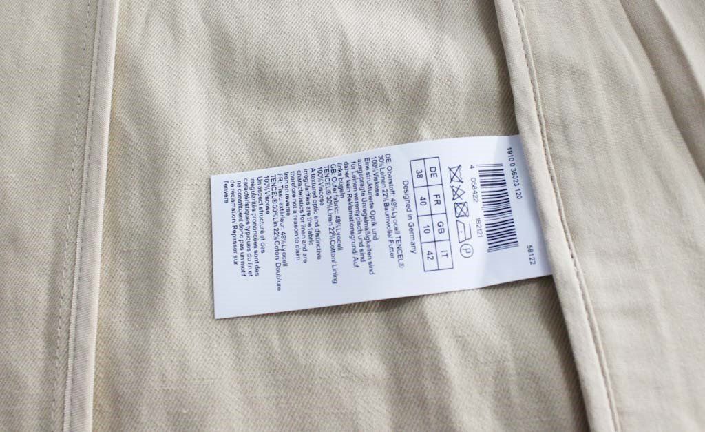 Hallhuber Giacche: HALLHUBER Blazer mit Leinen Gr. 38 – Nuovo (secondo la descrizione) da Belp venduto da caramel-secondhand 6