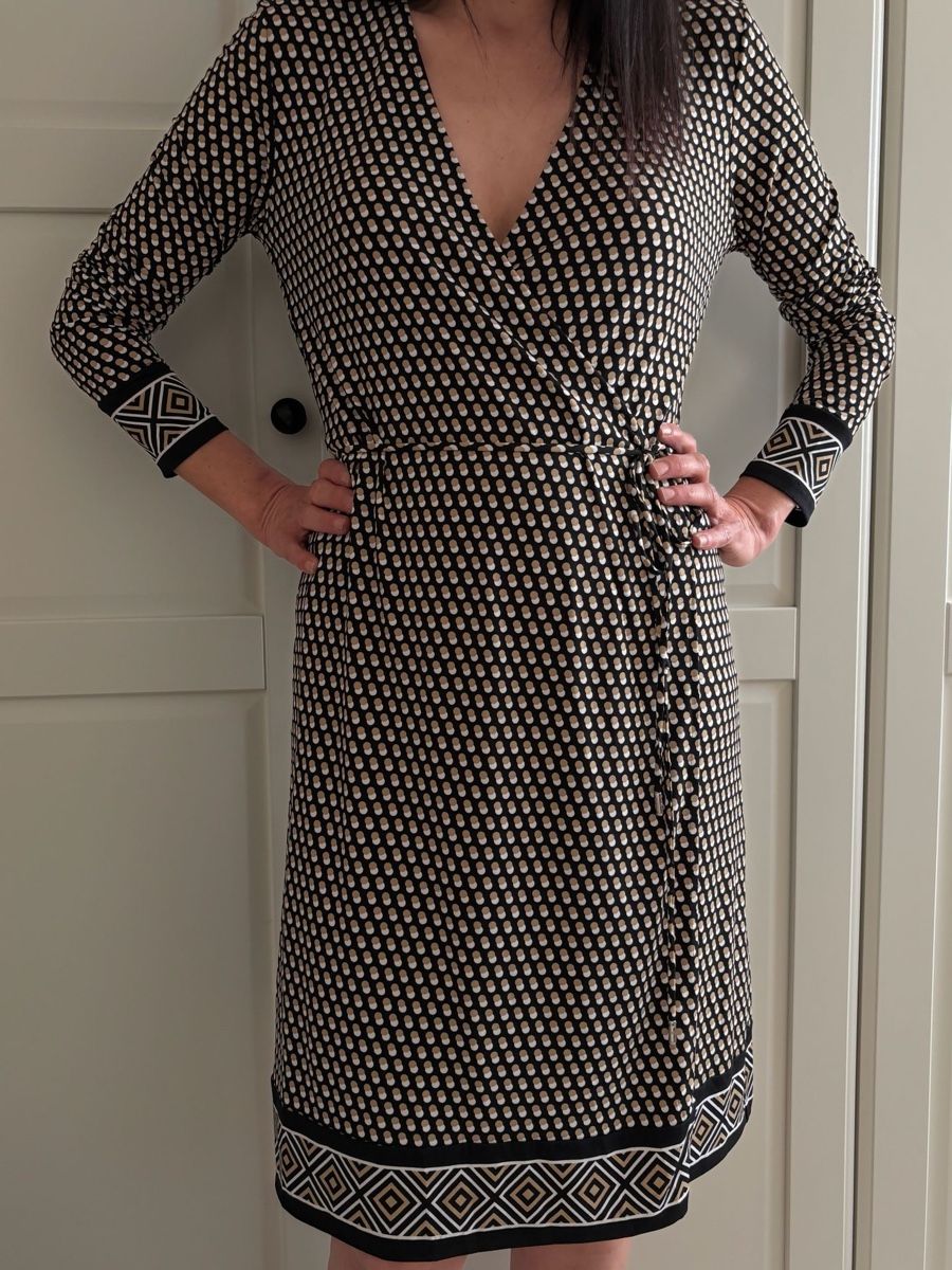 Michael Kors Vestiti: Michael Kors Kleid Wickelkleid – Usato da Niedergösgen venduto da giu_q9zy
