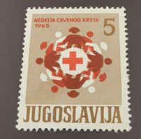Jugoslawien 1965 Rotes Kreuz
