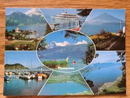 Thunersee, Ansichtskarte, Berner Oberland