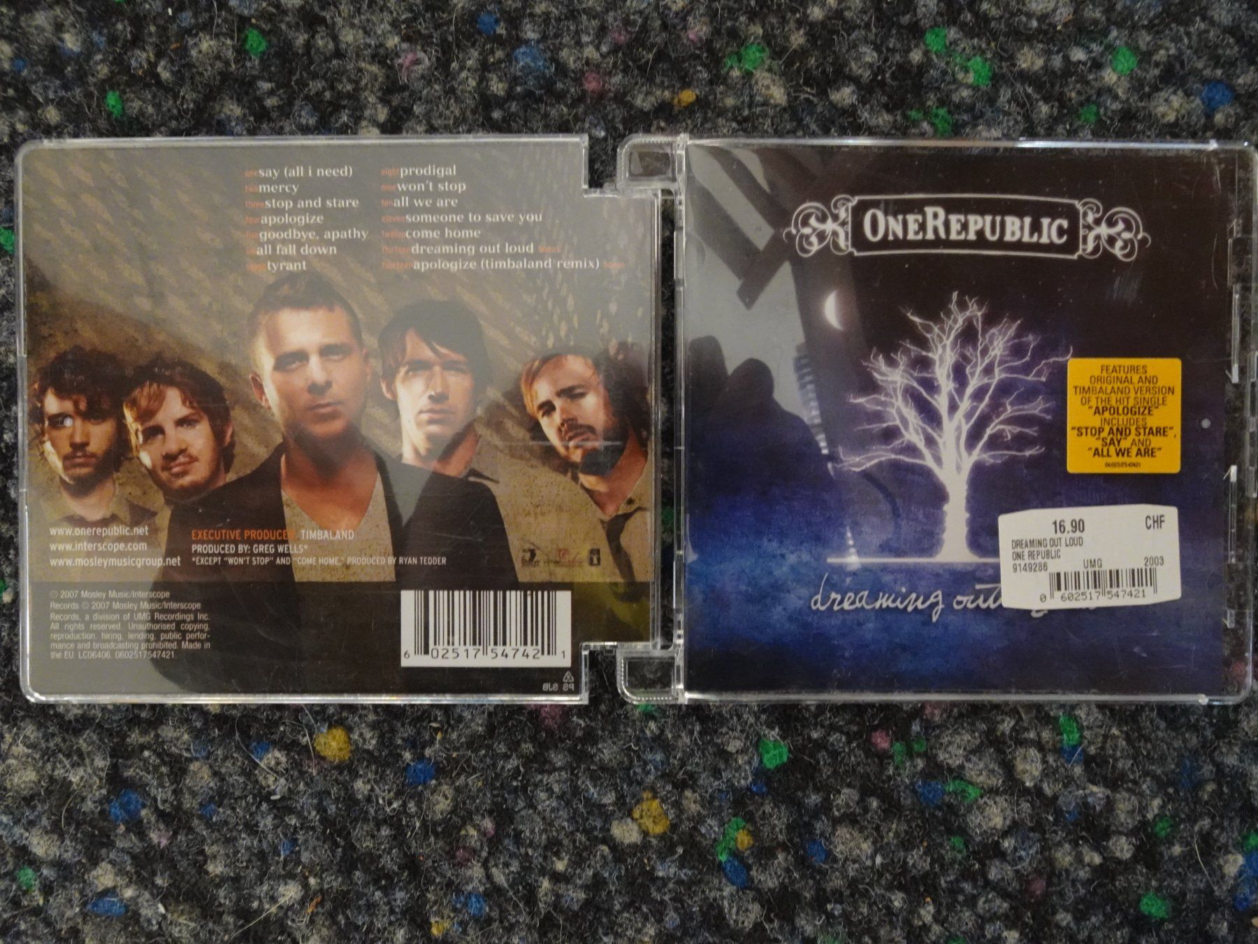 CD: CD : One republic – Usato da Lotzwil venduto da Kiddis